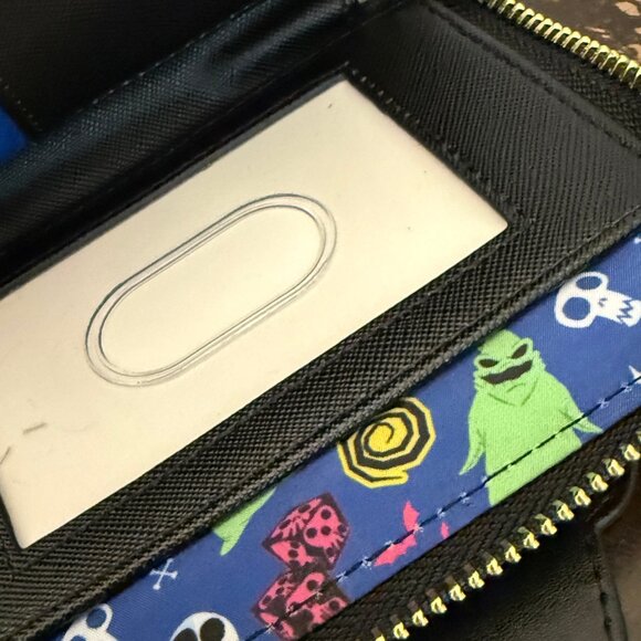 Loungefly The Nightmare Before Christmas 30th Anniversary Disney Wallet - New - Picture 8 of 9